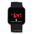 Unisex sport silicone led watch health digital watch